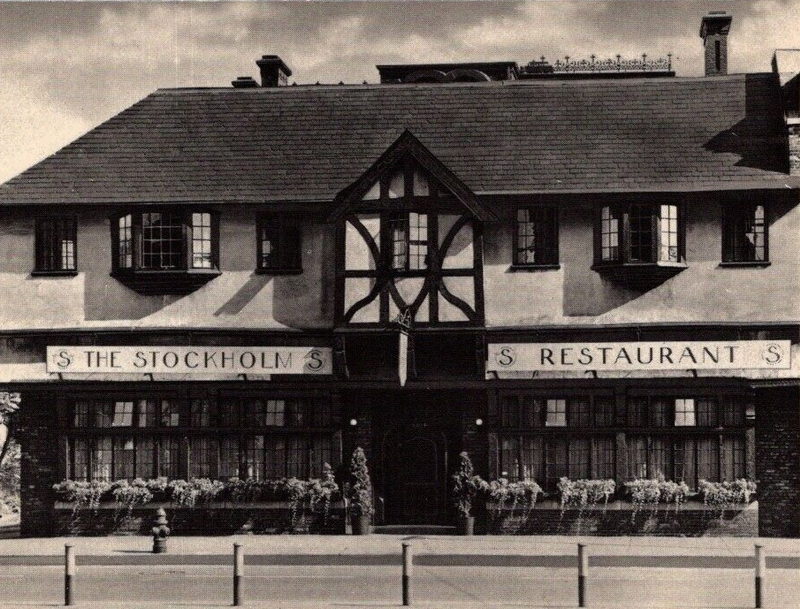 Stockholm Restaurant (Playboy Club, Skandia) - Old Postcard